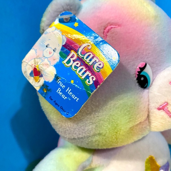 CARE BEARS VTG 2005 COLLECTORS EDITION SERIES 4 TRUE HEART w/ ATTACHED TAG 11” - Picture 9 of 14